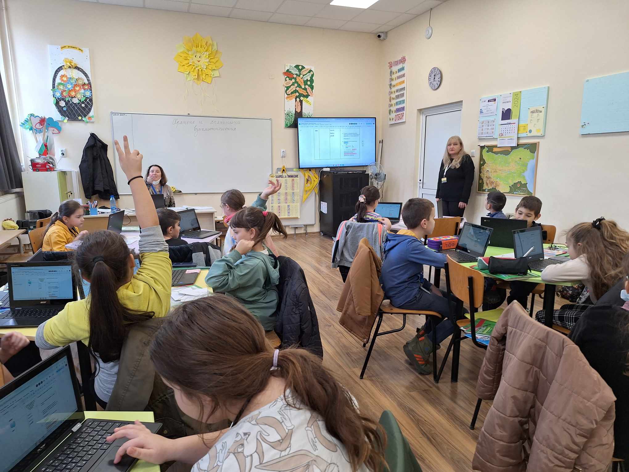 Обучението ни в часовете