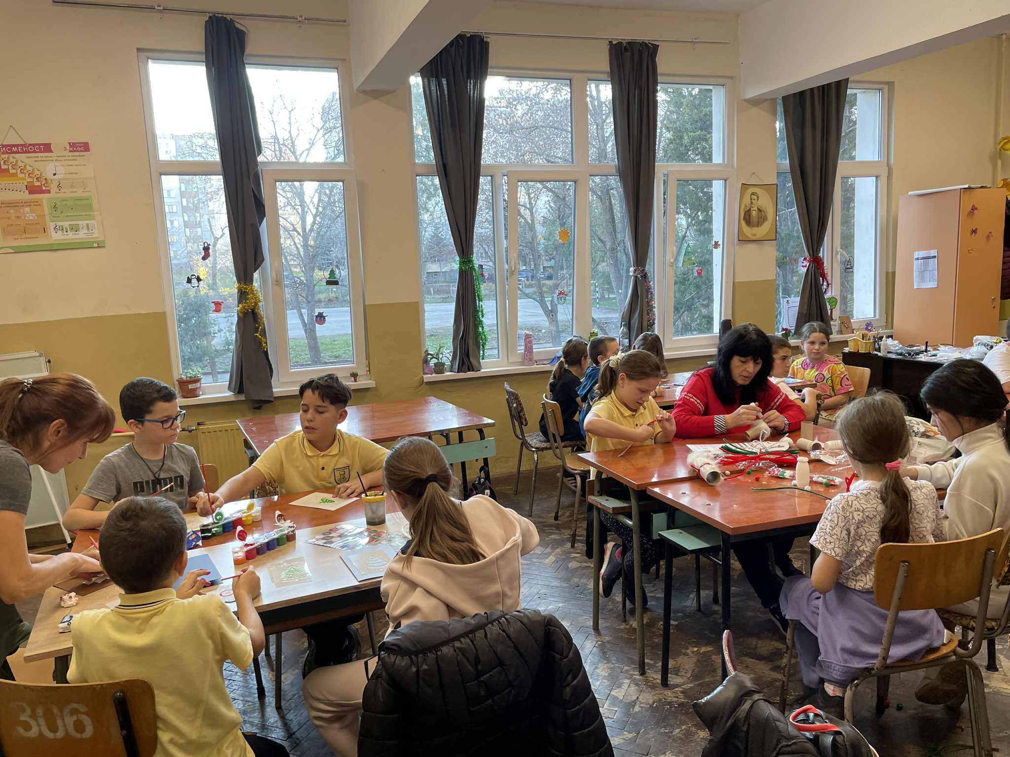 Вълшебна Коледна Работилница в 3. в клас!