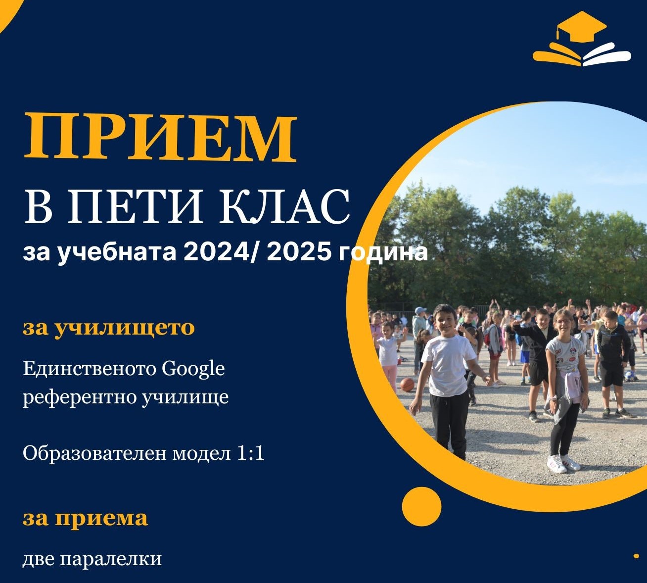 СПИСЪК НА ЗАПИСАНИТЕ УЧЕНИЦИ В ПЕТИ КЛАС, ПЪРВИ ЕТАП НА КЛАСИРАНЕ