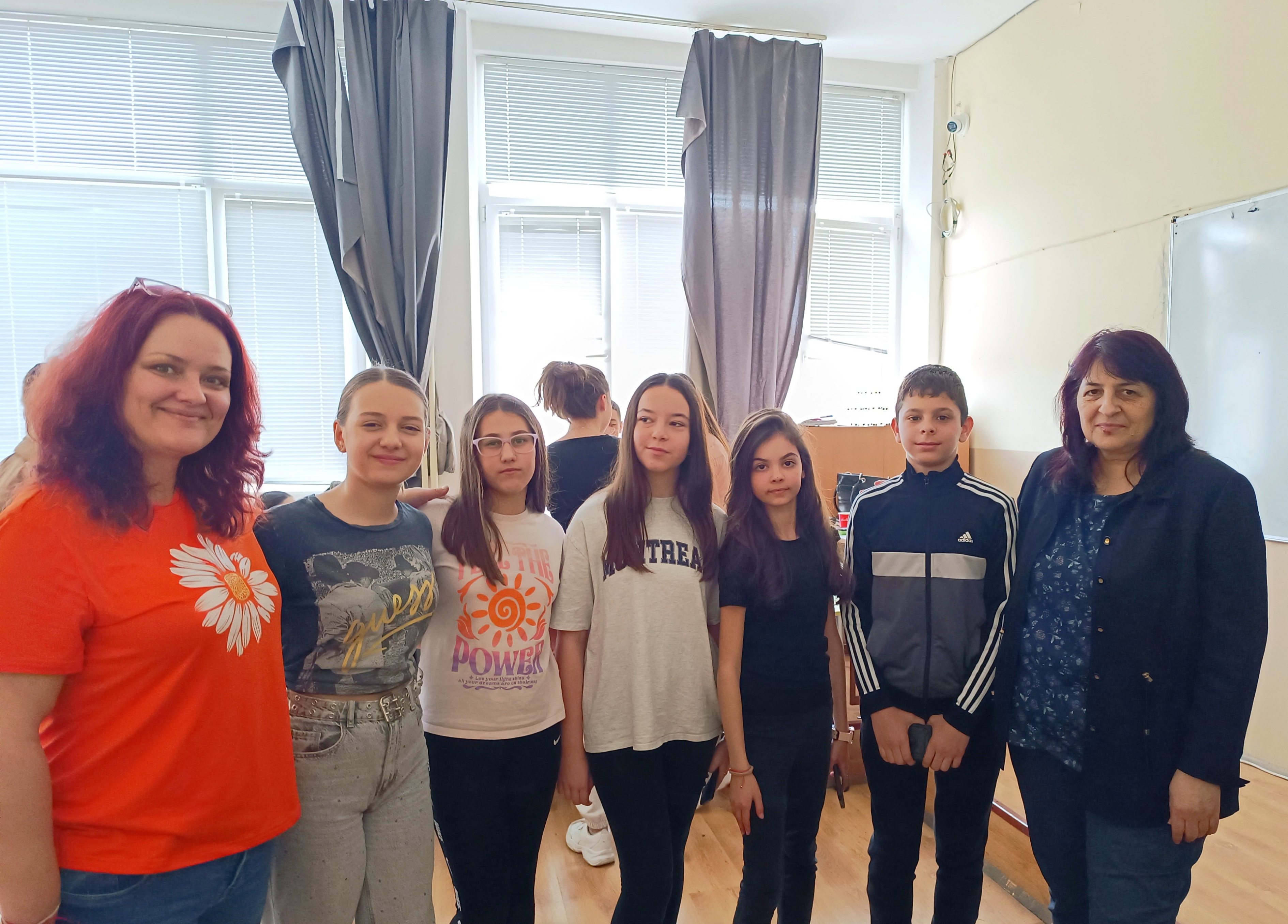 Финална среща по Големия въпрос в VI клас - "Как общуват растенията?"